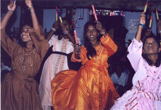 The Fire Candle Dance