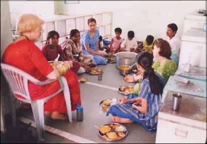 Bonnie visits Child Haven Gandhinagar