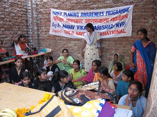 Learning to sew in Ghaziabad