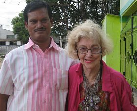 Muruganathan with Bonnie