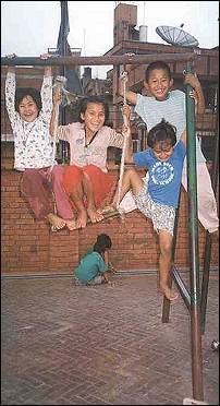 Enjoying life in Nepal