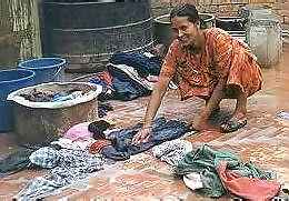 Laundry isn't easy in Nepal