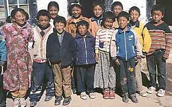 Tibetan orphans